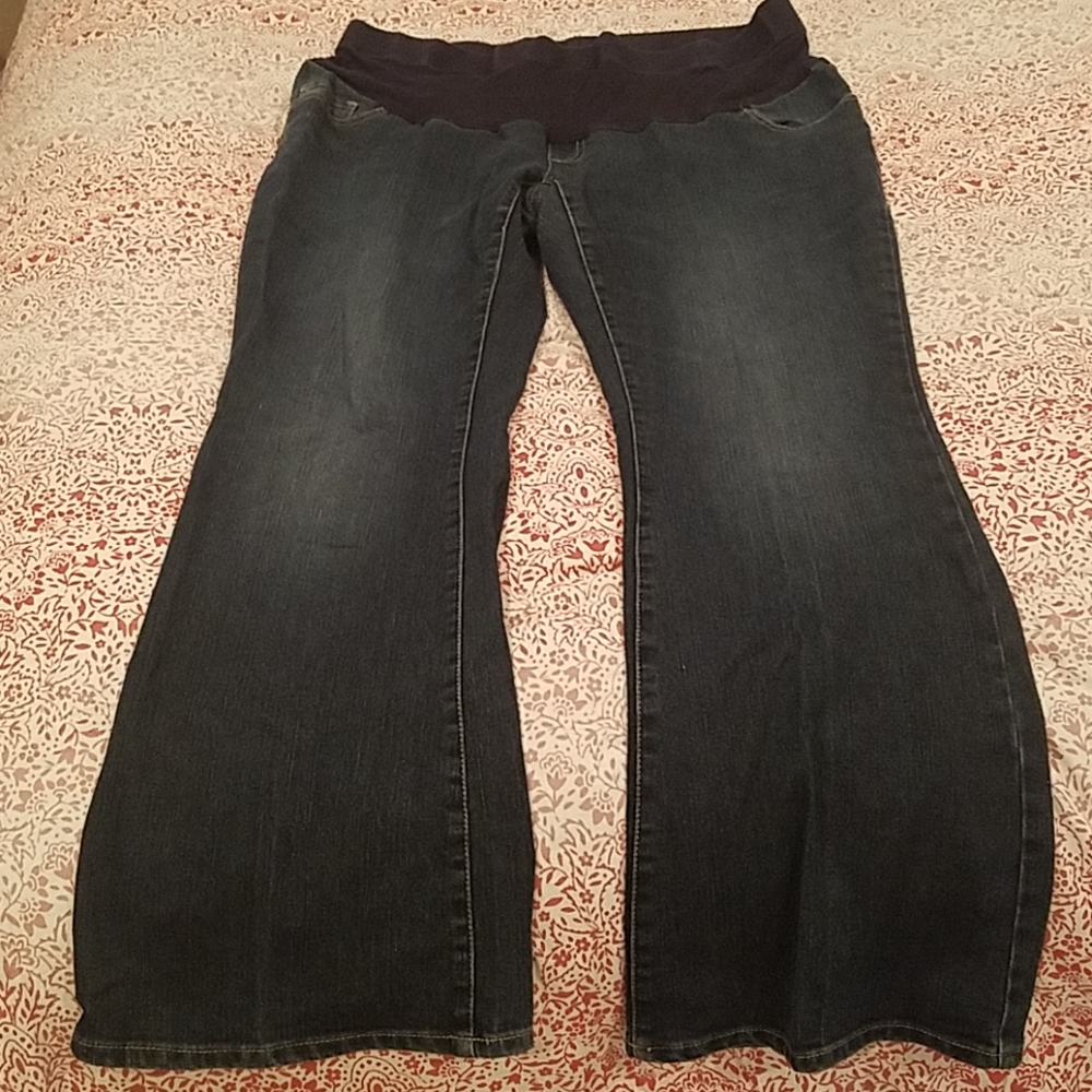 Maternity jeans sz Xl